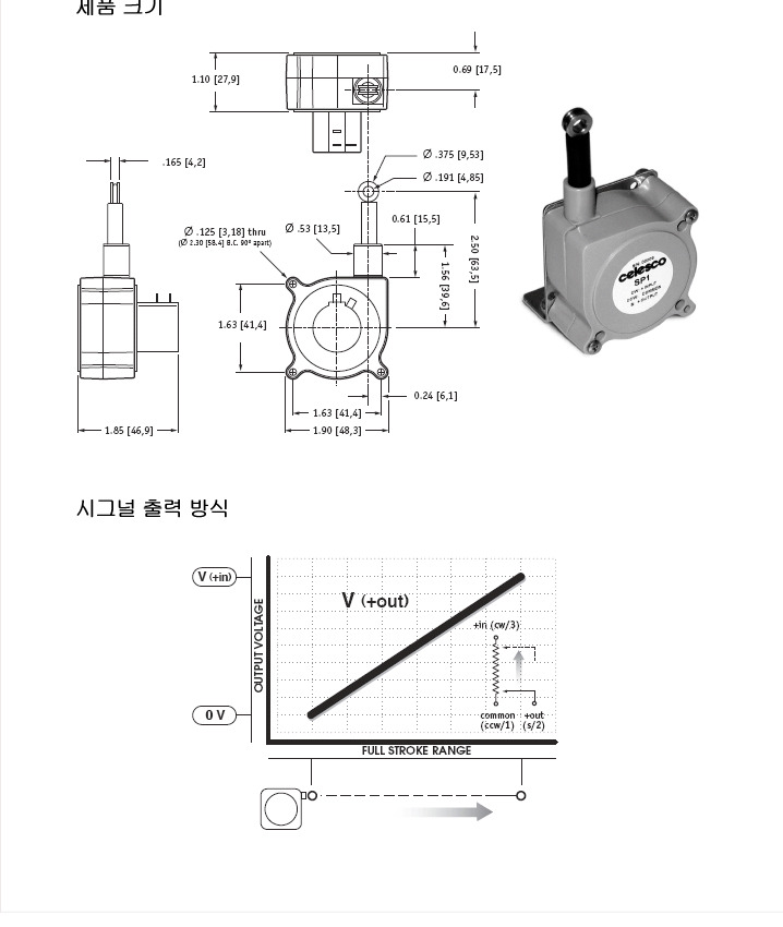 제품 크기